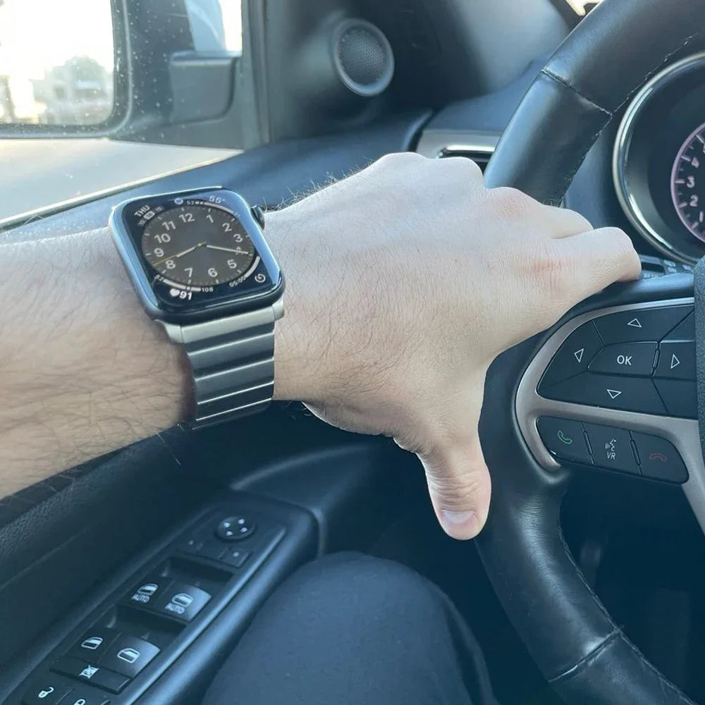 Titanium Band For Apple Watch