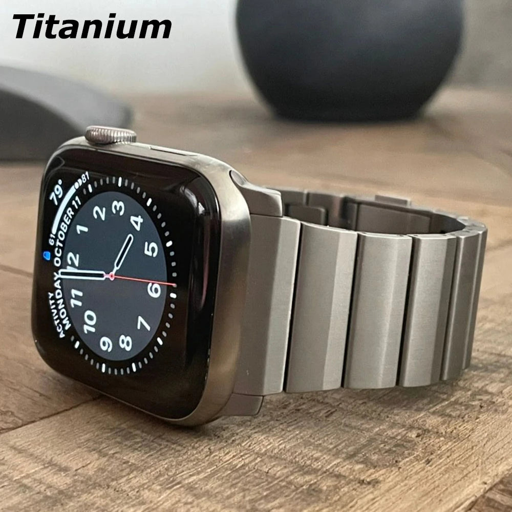 Titanium Band For Apple Watch